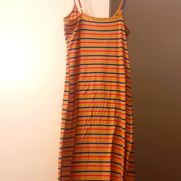 Knee Length Striped Dress - Picture 2 of 2